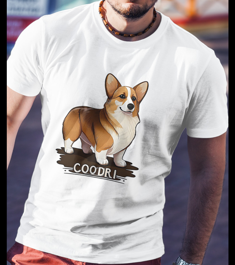 Coodrl Corgi Coodri Cute Dog T-Shirt