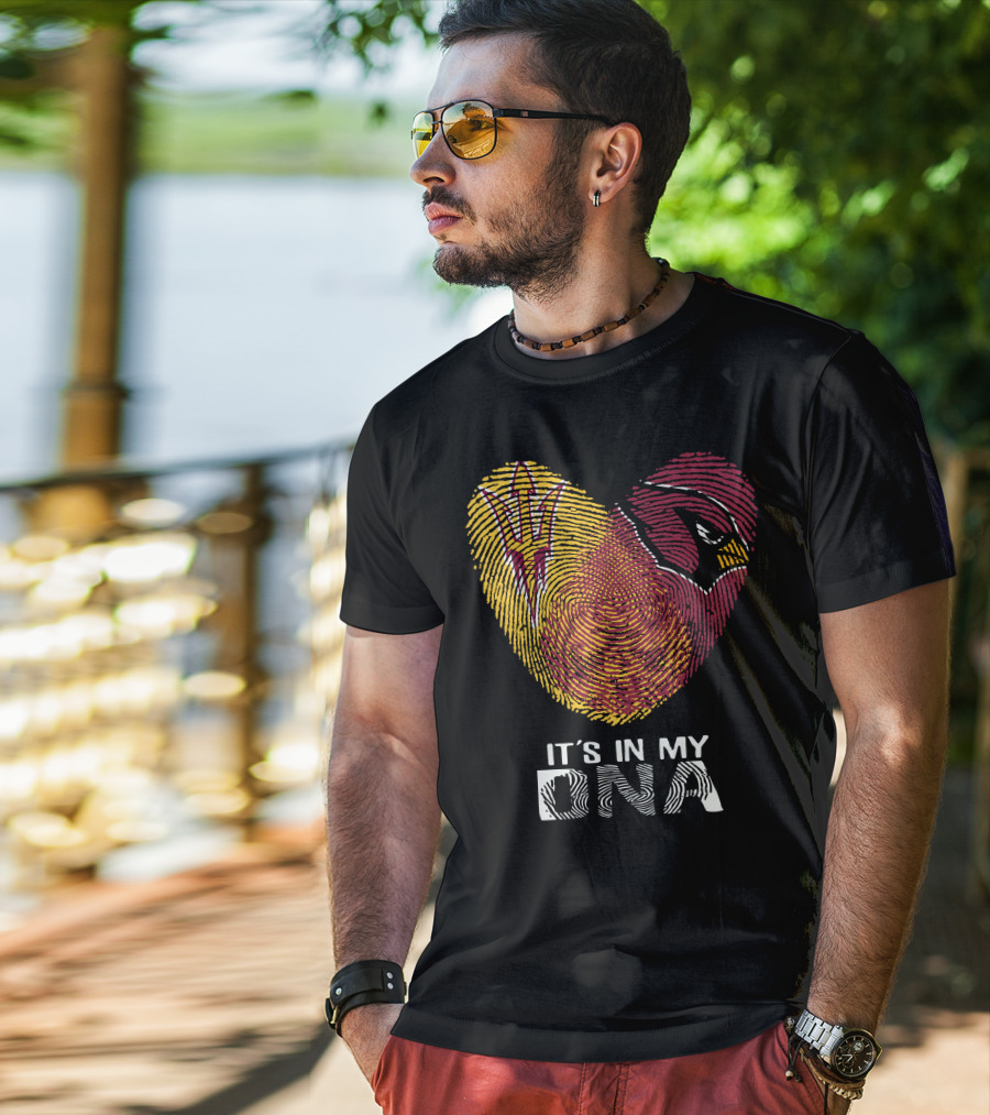 Cardinals Arizona State Sun Devils It's In My DNA T-Shirt