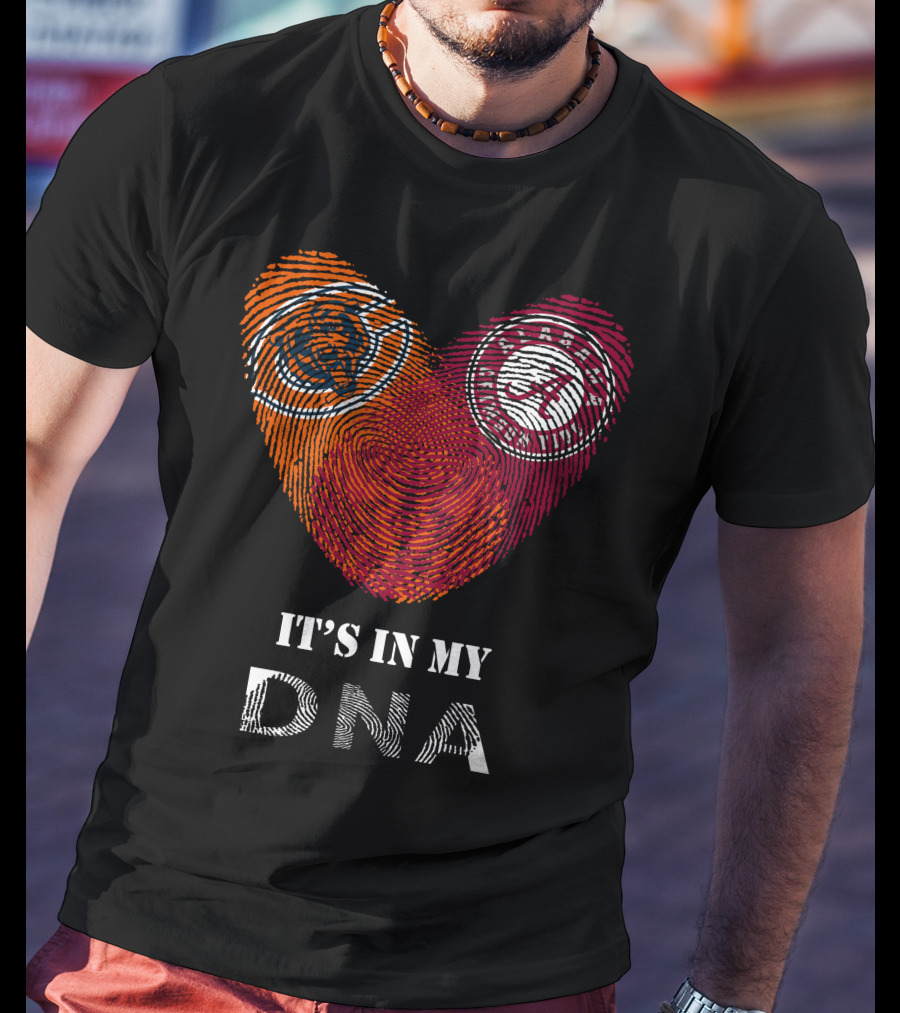 Chicago Bears Alabama Crimson Tide It's In My Dna T-Shirt