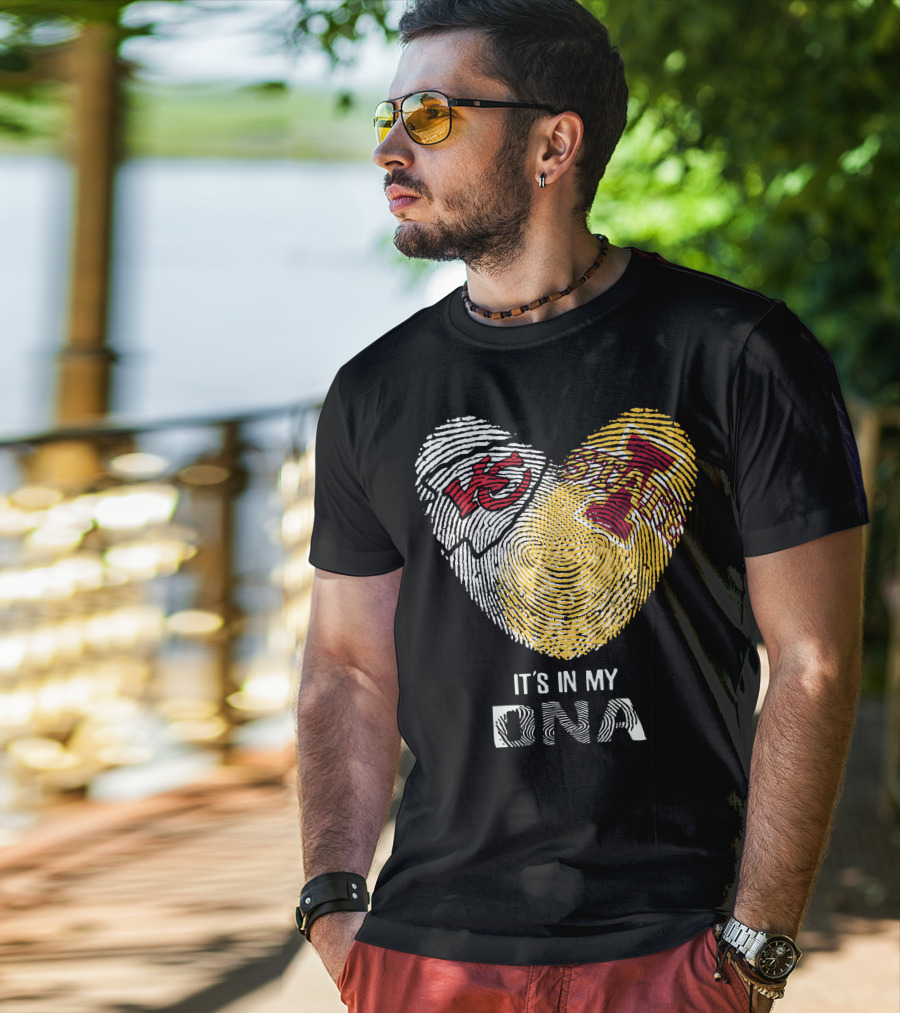 Kansas City Chiefs Iowa State It's In My DNA T-Shirt