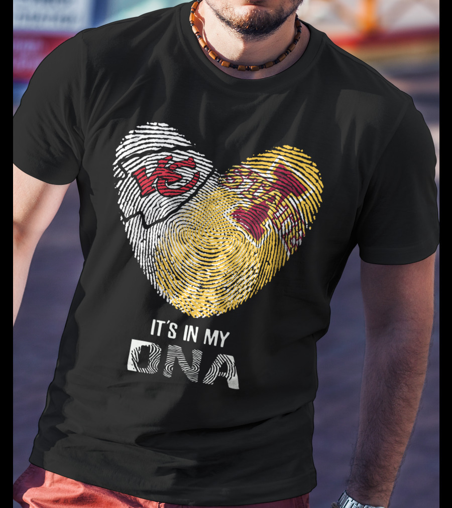 Kansas City Chiefs Iowa State It's In My DNA T-Shirt