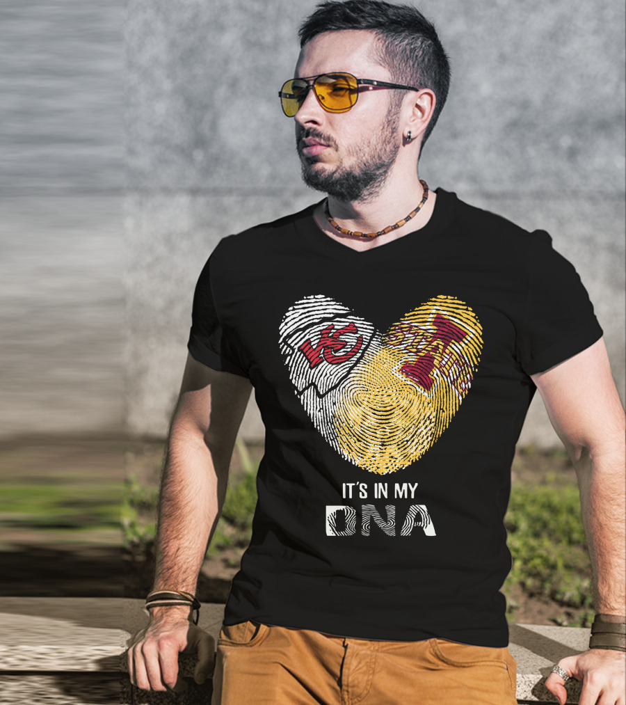 Kansas City Chiefs Iowa State It's In My DNA T-Shirt