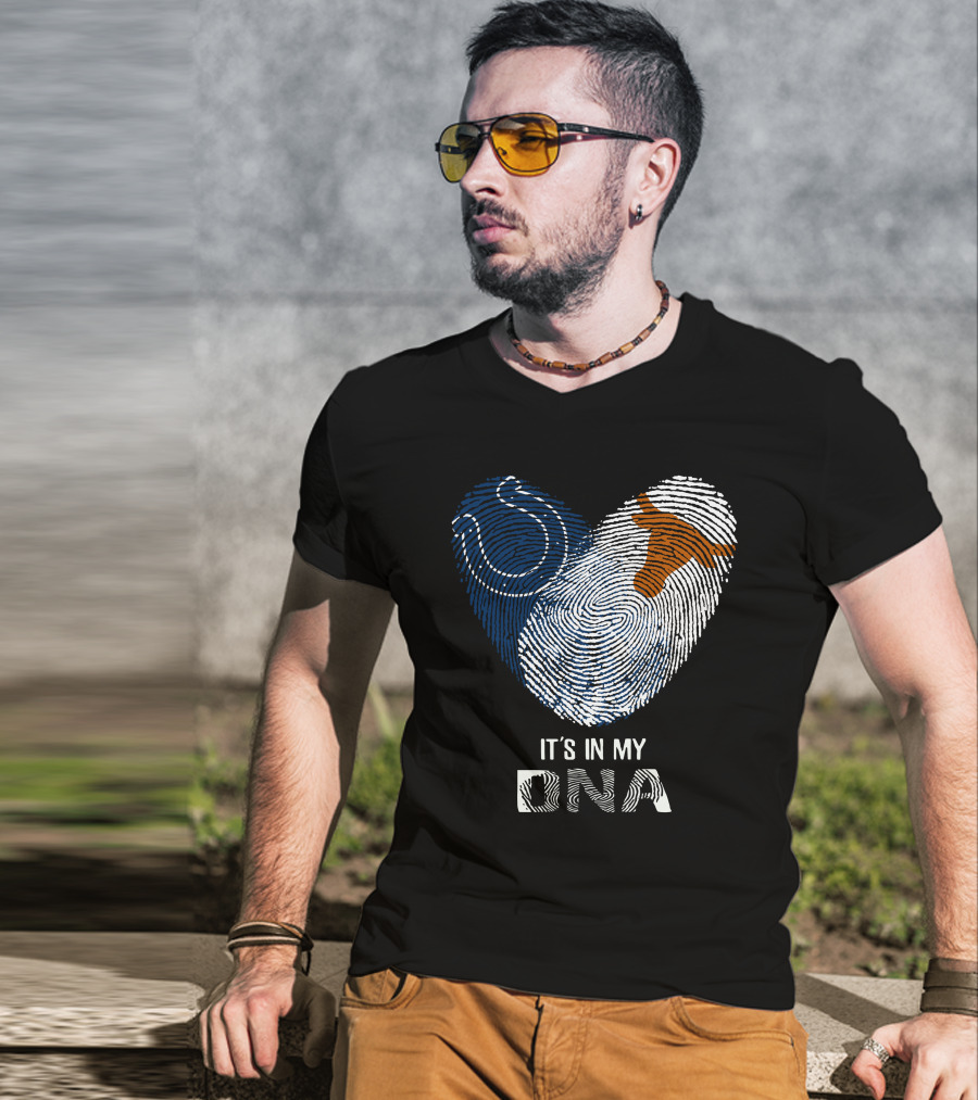 Colts Longhorns It's In My DNA T-Shirt