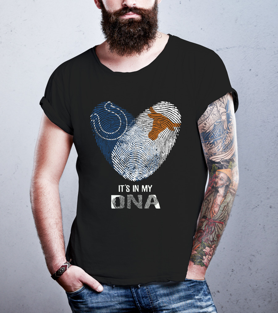 Colts Longhorns It's In My DNA T-Shirt