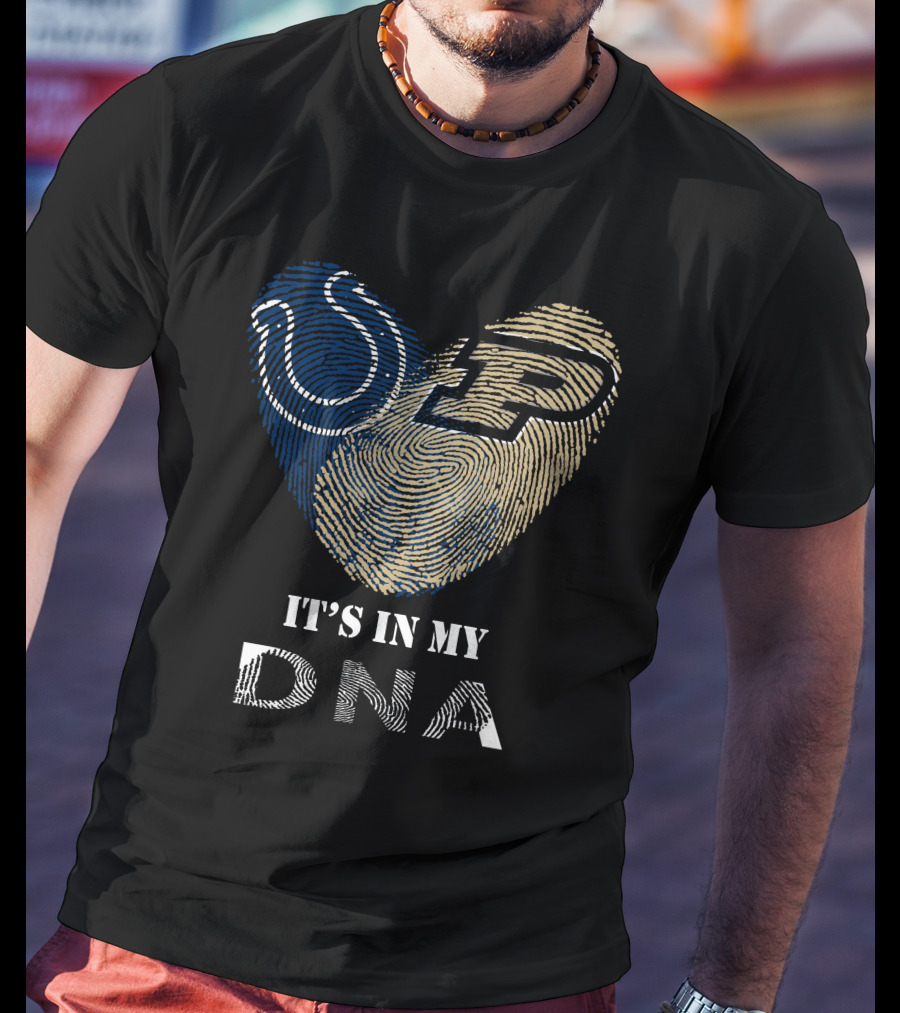 Colts Purdue Heart It's In My DNA T-Shirt