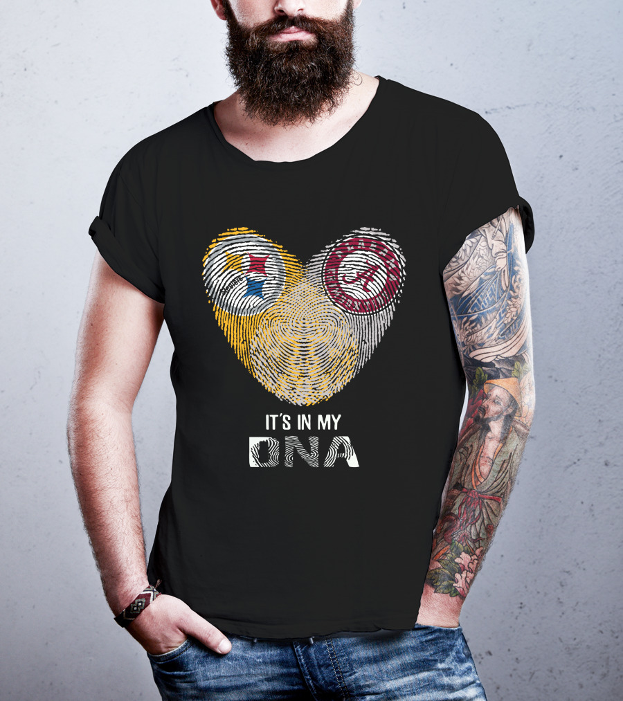 Steelers Roll Tide It's In My DNA T-Shirt