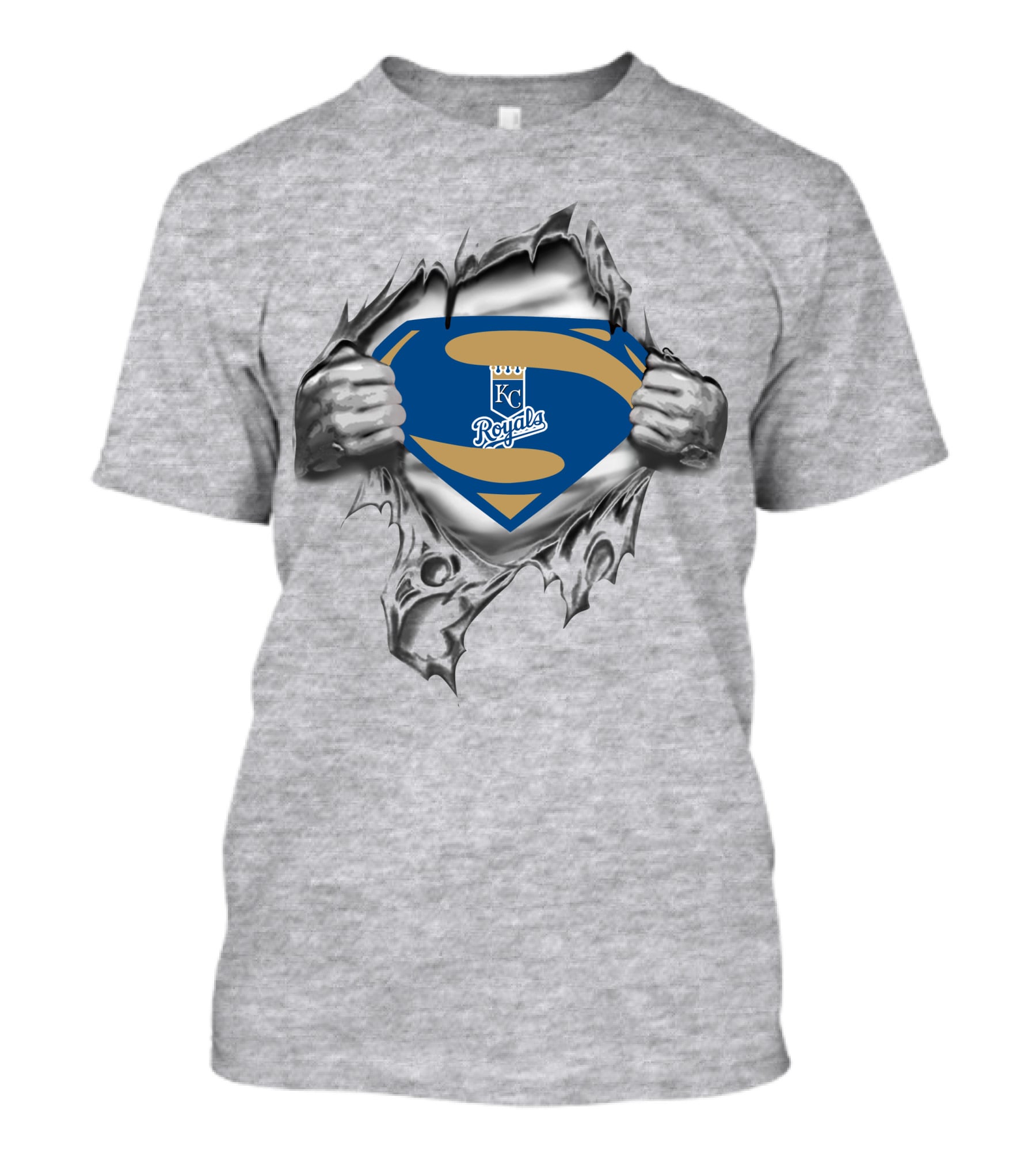 Kansas City Royals Super Emblem Burst T-Shirt