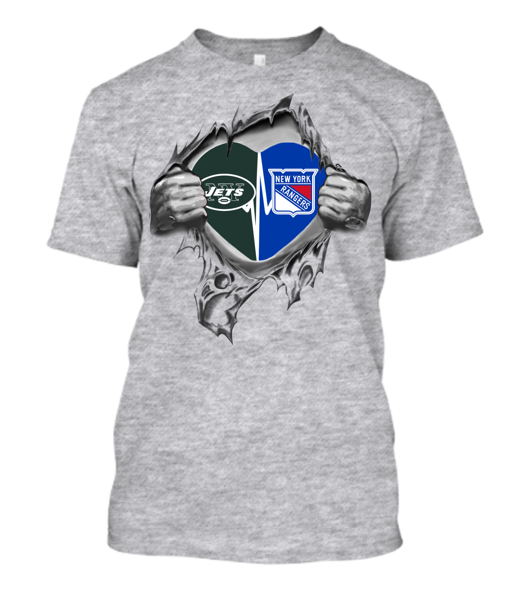 Jets Rangers New York It's In My Heart T-Shirt
