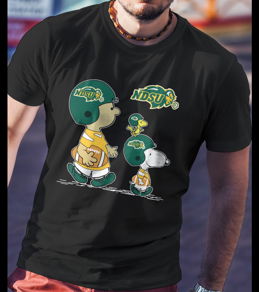 NDSU Peanut Characters Football Team Spirit T-Shirt