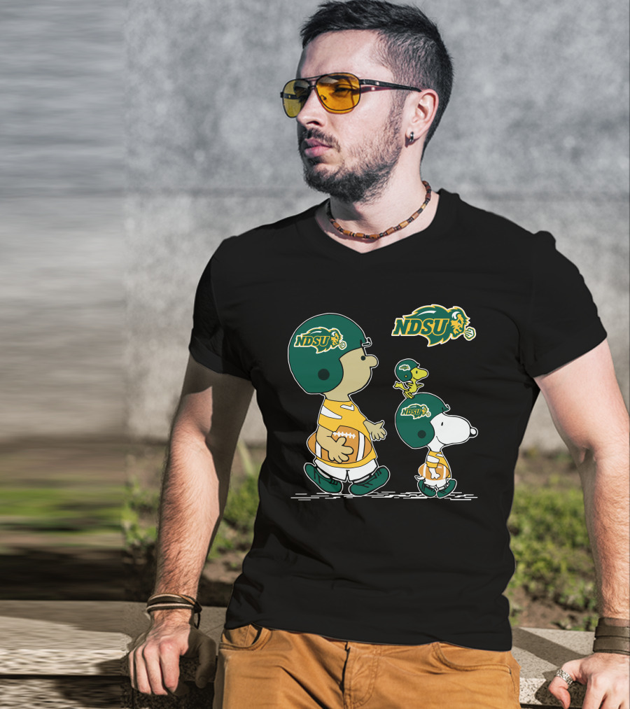 NDSU Peanut Characters Football Team Spirit T-Shirt