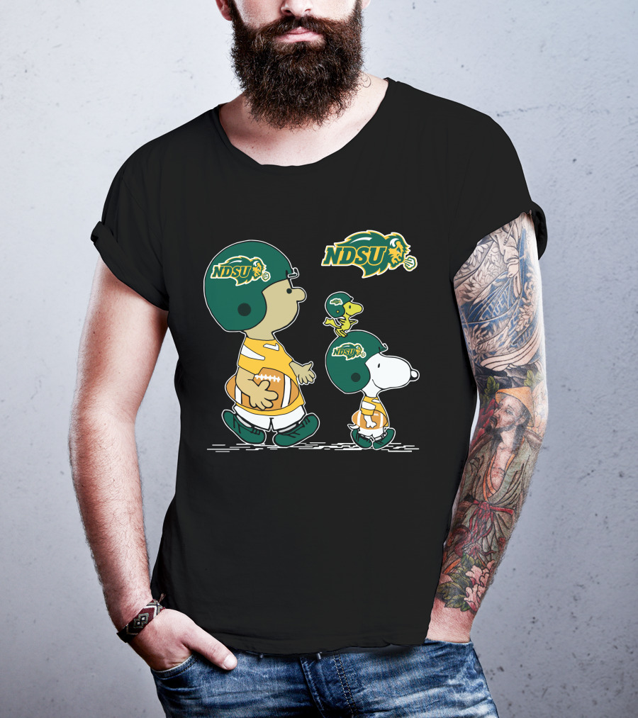 NDSU Peanut Characters Football Team Spirit T-Shirt