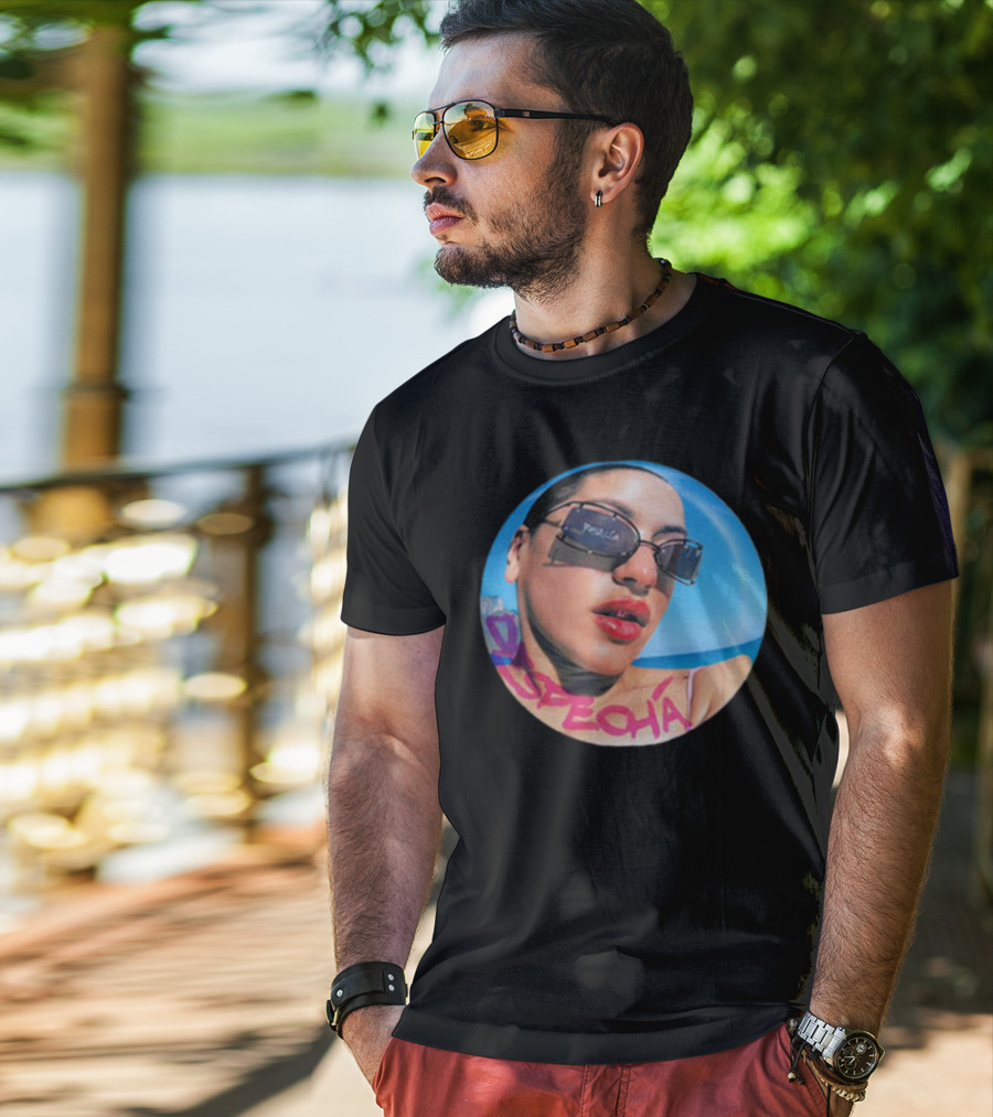 Rosalia Motomami Despecha Sunglasses Beach Vibe T-Shirt
