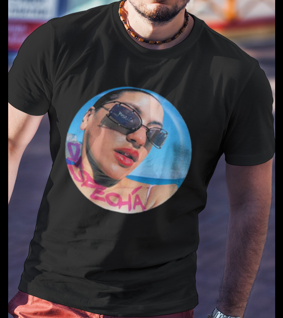 Rosalia Motomami Despecha Sunglasses Beach Vibe T-Shirt