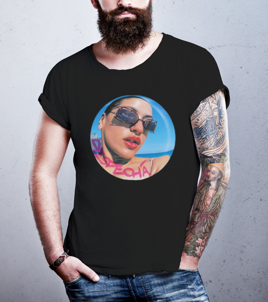 Rosalia Motomami Despecha Sunglasses Beach Vibe T-Shirt