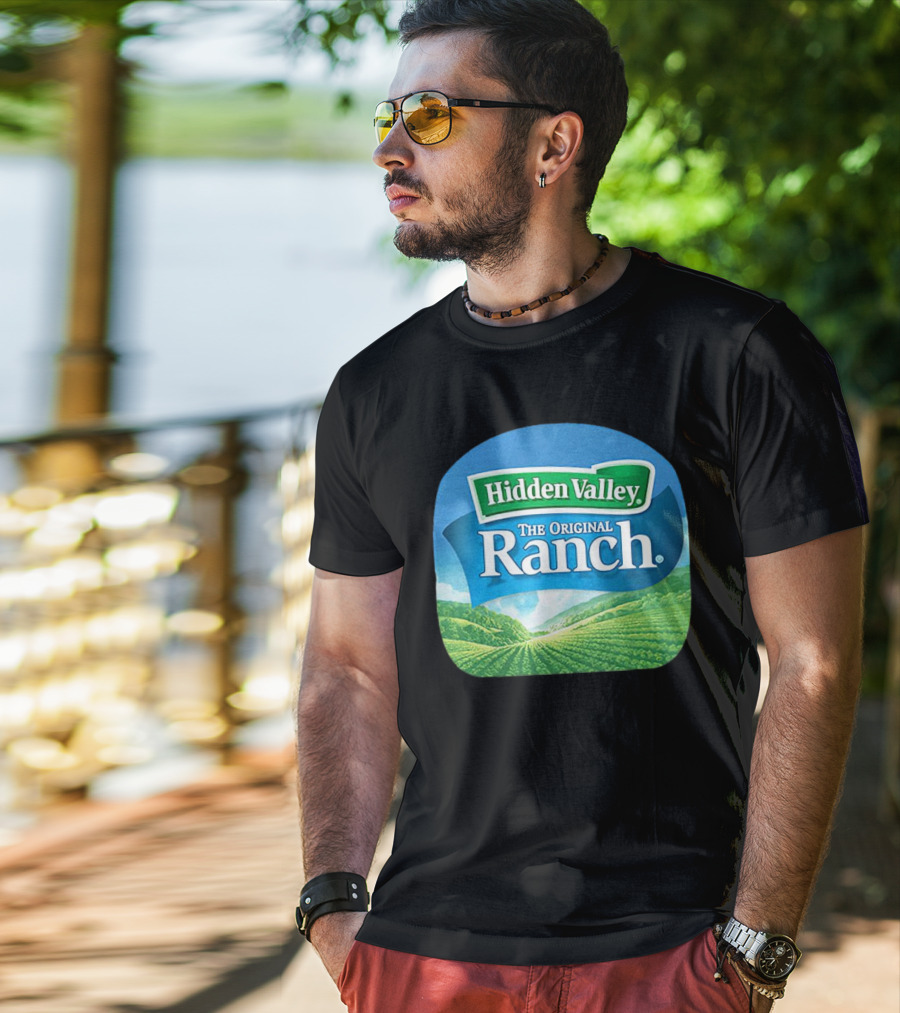 Hidden Valley The Original Ranch Scenic Label T-Shirt