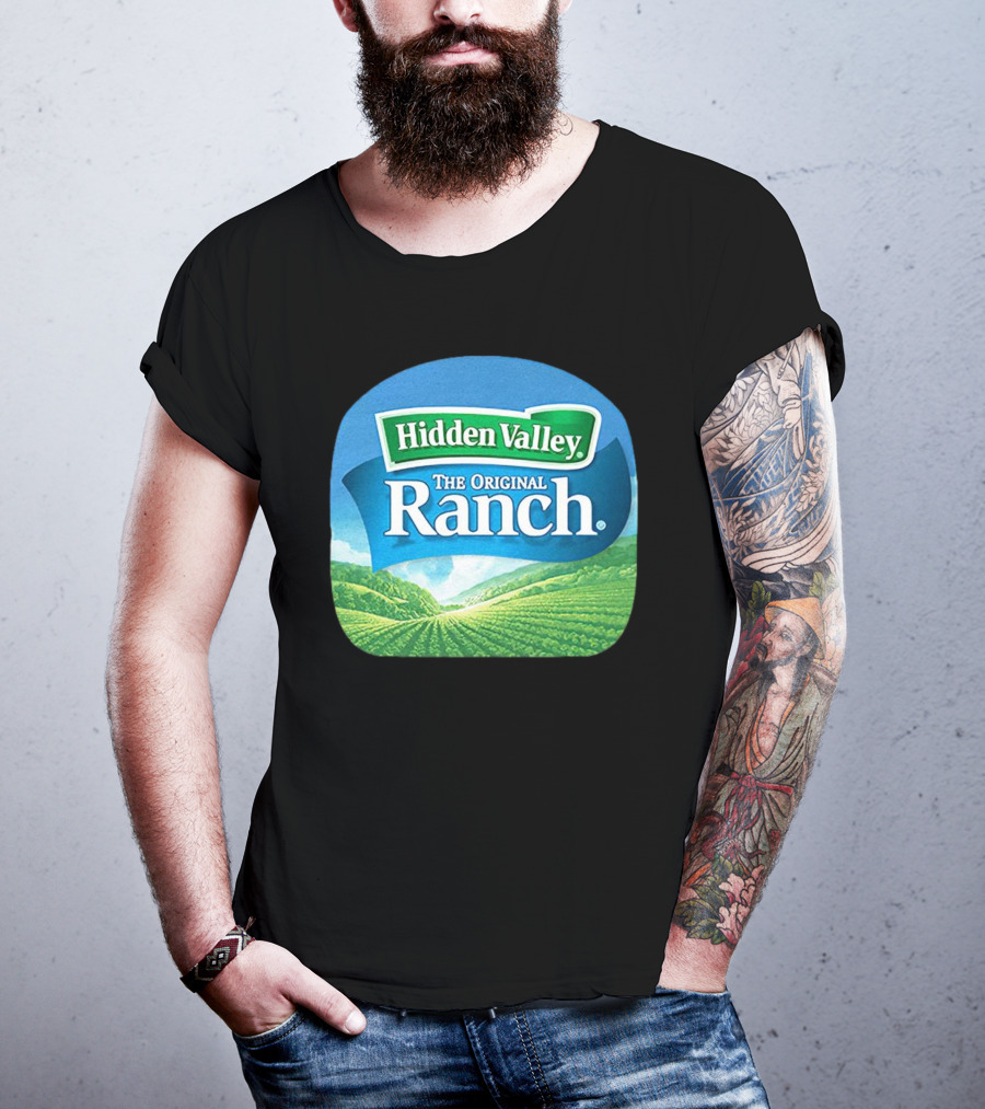 Hidden Valley The Original Ranch Scenic Label T-Shirt