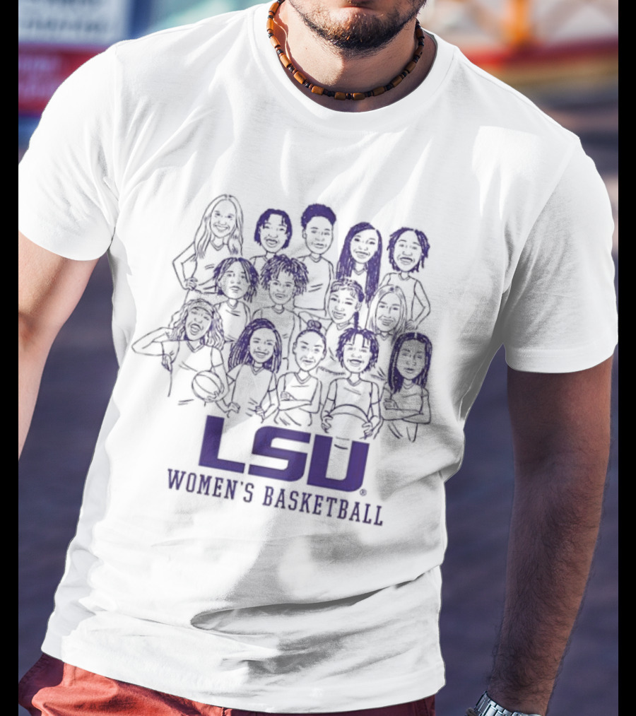 LSU Women's Basketball Team NIL T-Shirt