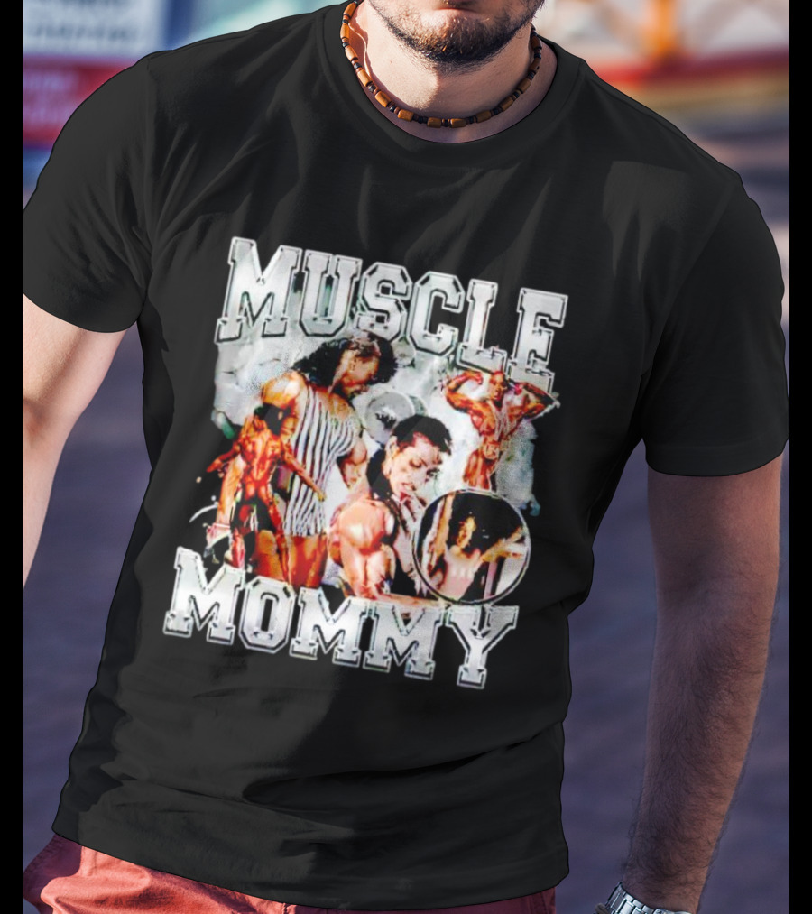 Muscle Mommy Bodybuilding Strong Female Athlete T-Shirt