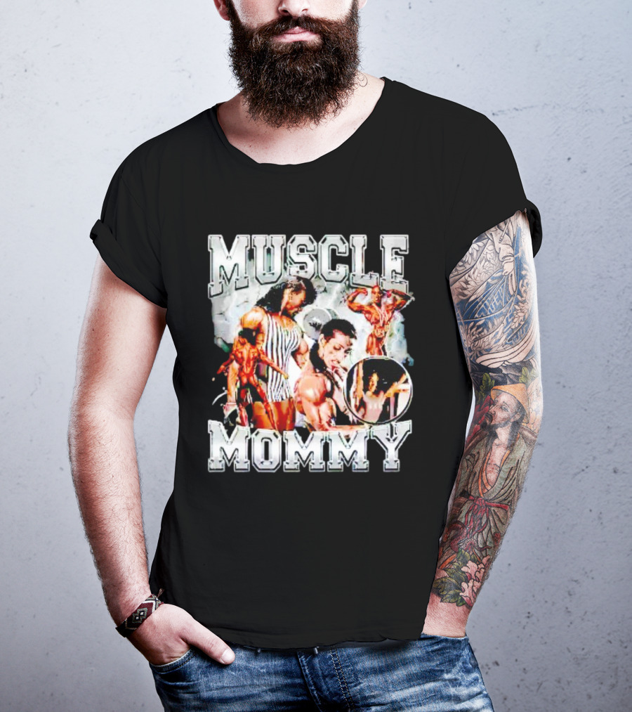 Muscle Mommy Bodybuilding Strong Female Athlete T-Shirt