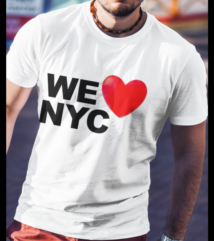WE Heart NYC Red Love T-Shirt