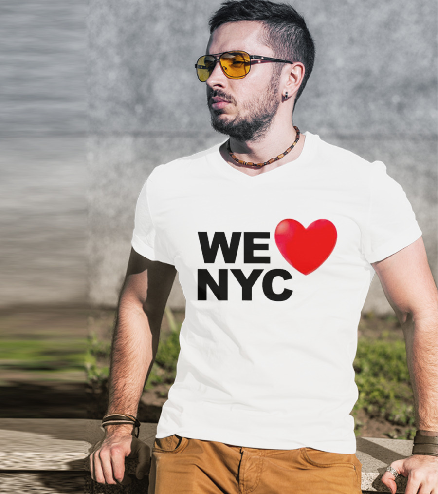 WE Heart NYC Red Love T-Shirt