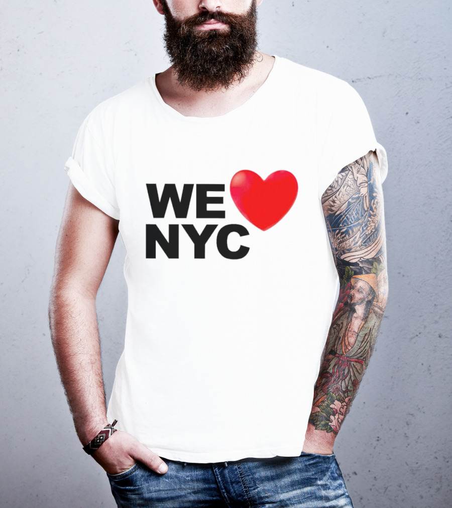 WE Heart NYC Red Love T-Shirt
