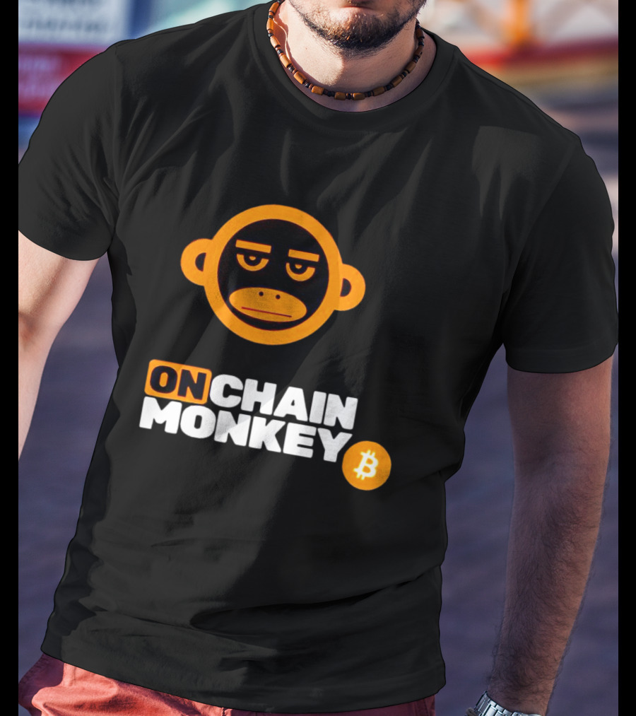 Bitcoin On Chain Monkey T-Shirt