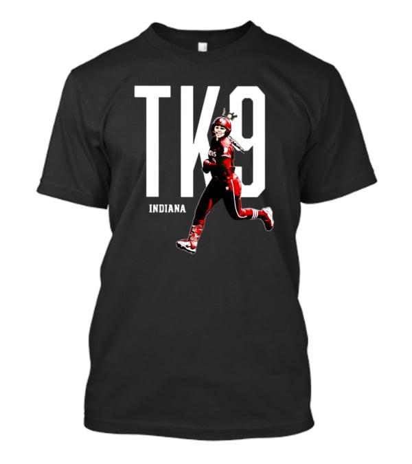 TK9 Indiana Softball Taryn Kern Player Runner T-Shirt