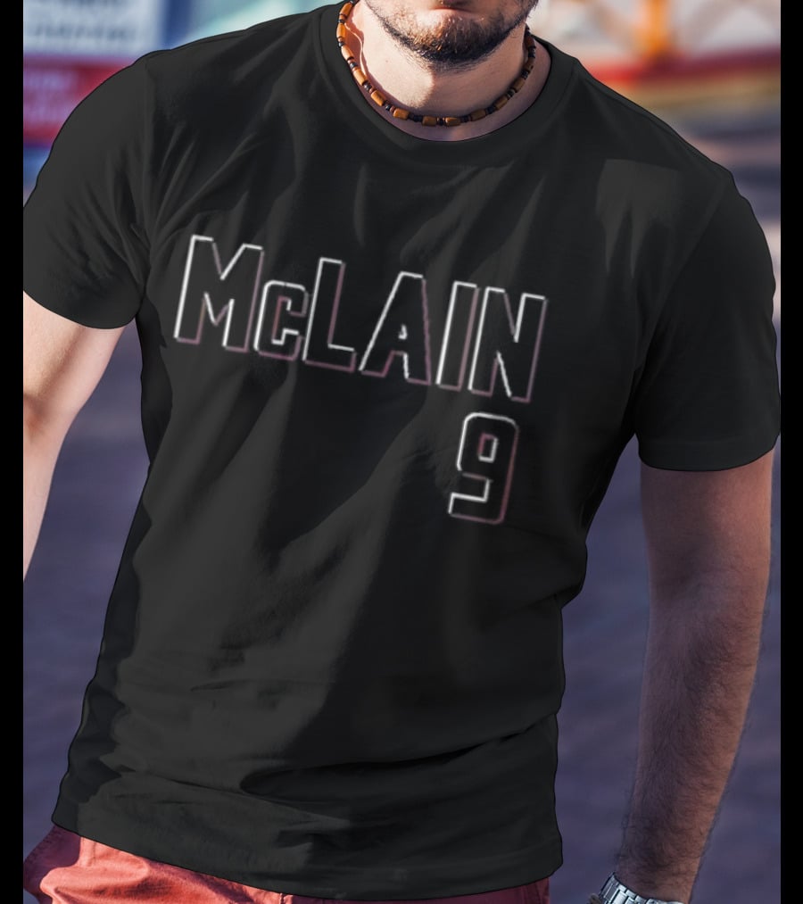 McLain 9 Cincy Reds Fan Gear T-Shirt