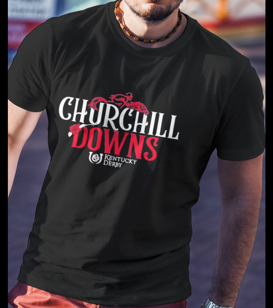 Churchill Downs Horse Racing Kentucky Derby T-Shirt
