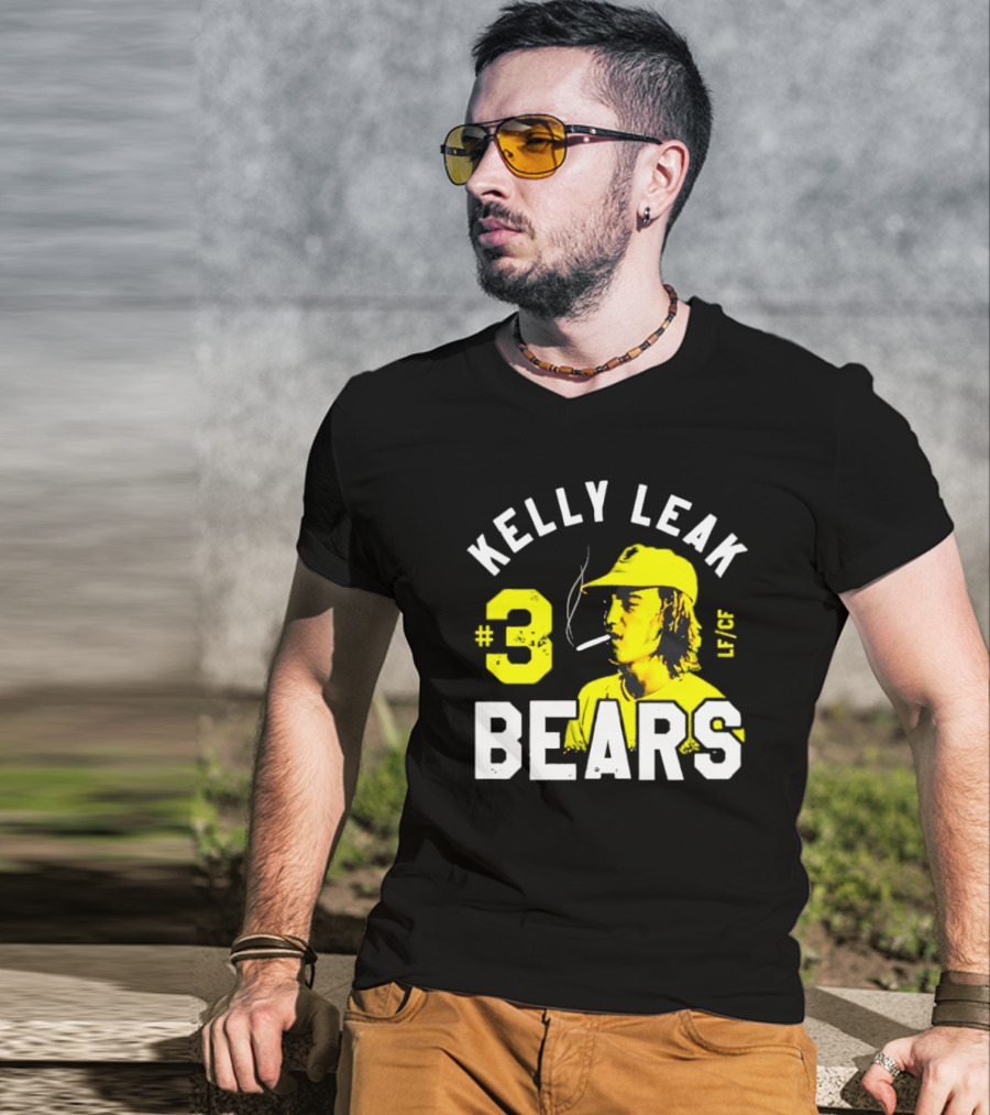 Kelly Leak #3 Bears LF/CF The Bad News Bears T-Shirt