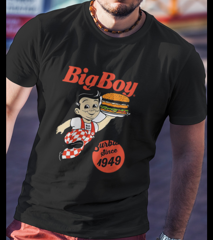 Big Boy Burbank Since 1949 Burger T-Shirt