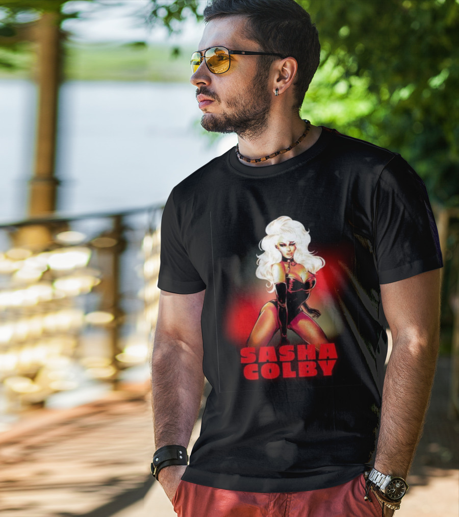 Sasha Colby Retro Pin-Up T-Shirt