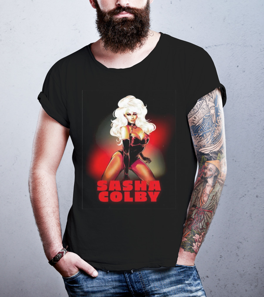 Sasha Colby Retro Pin-Up T-Shirt