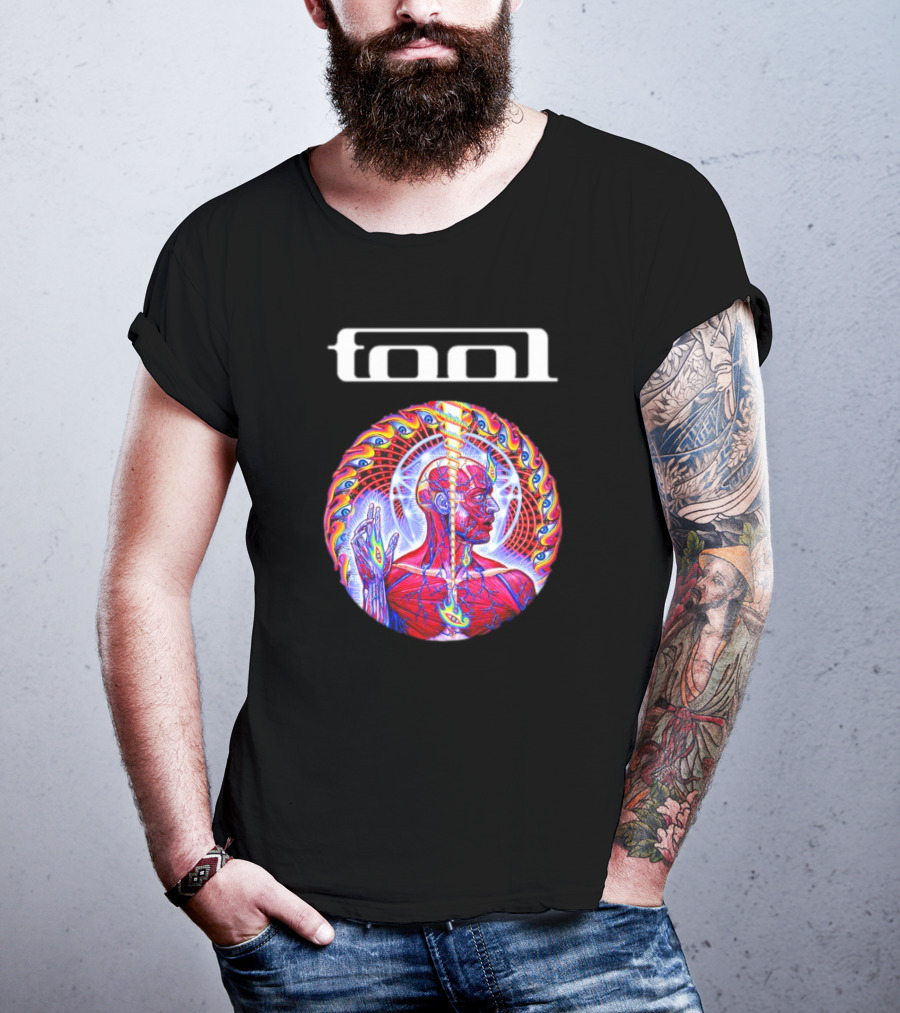 Tool Lateralus Album Artwork Psychedelic Anatomy T-Shirt