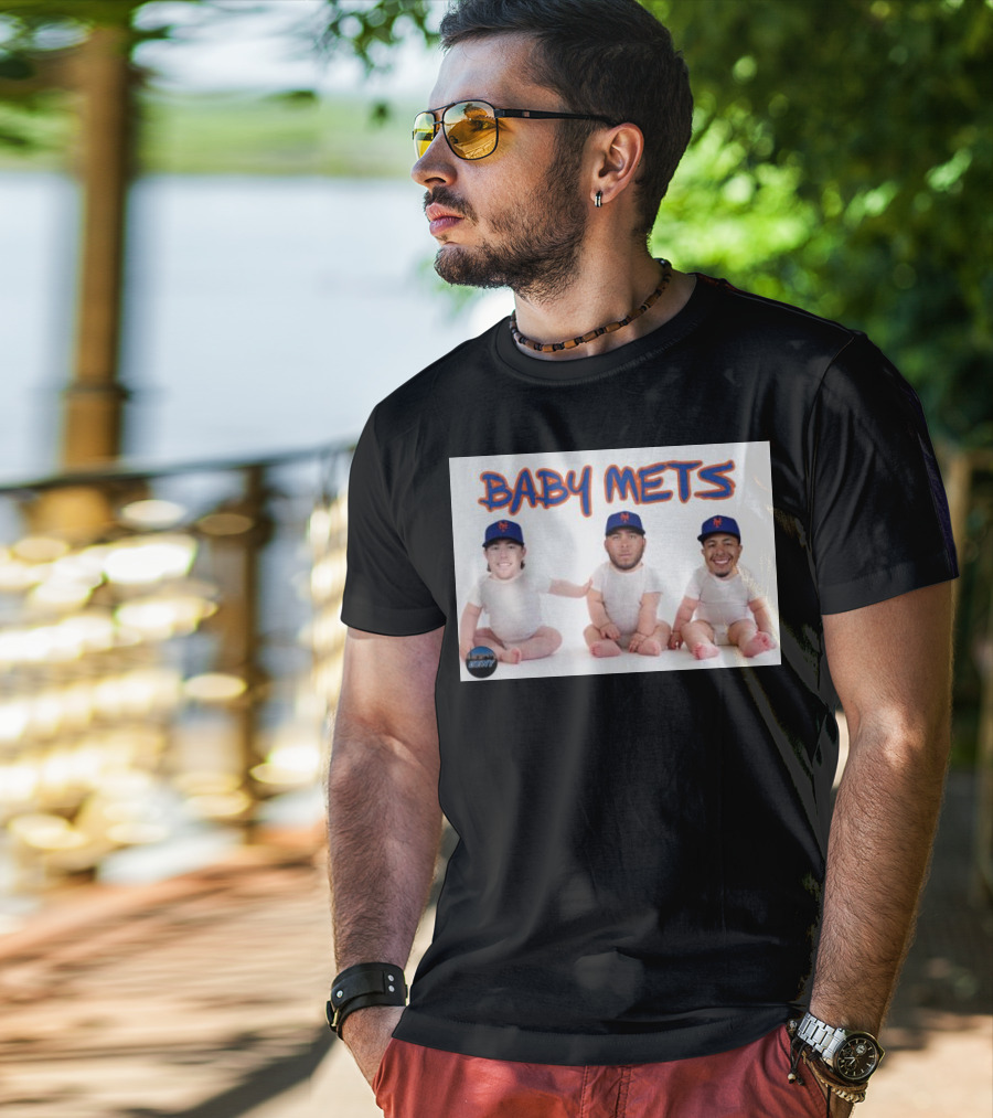 Brett Baty Mark Vientos Francisco Álvarez Baby Mets New York Mets T-Shirt