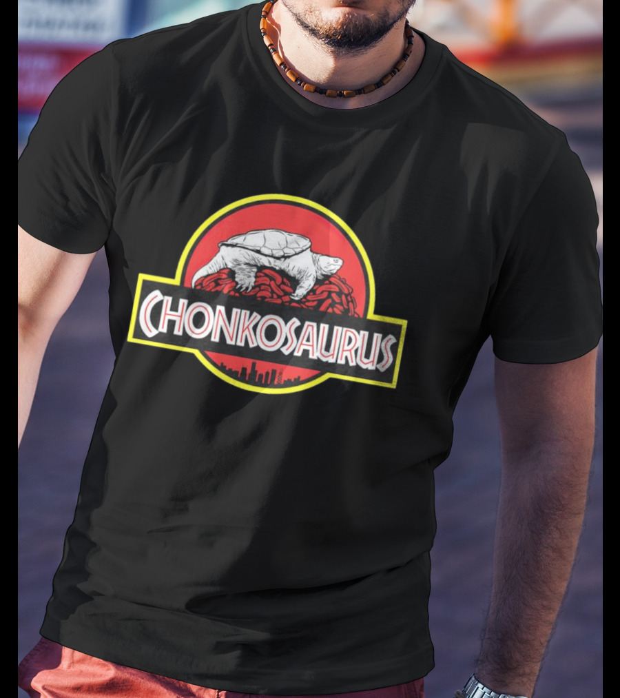 Chonkosaurus Turtle Dinosaur Jurassic Park T-Shirt