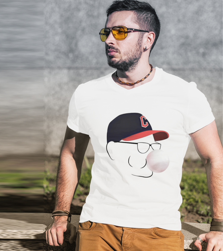 Cleveland Guardians Terry Francona Tito Bubblegum Cap T-Shirt