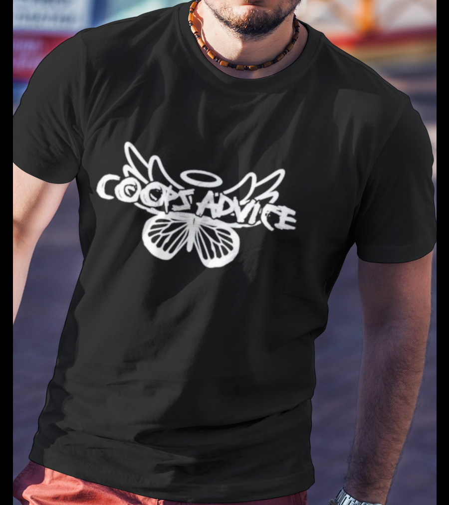 Coops Advice Foundation Angel Wings Butterfly T-Shirt