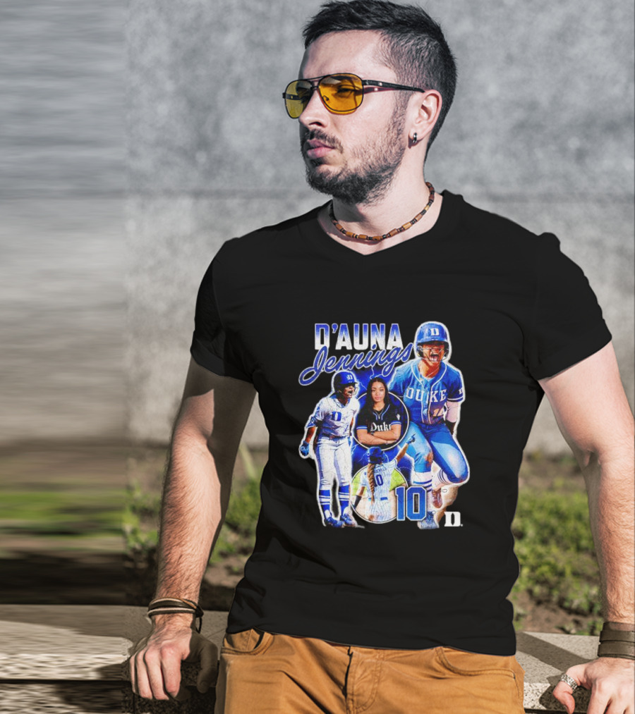 D'auna Jennings Duke Softball 10 T-Shirt