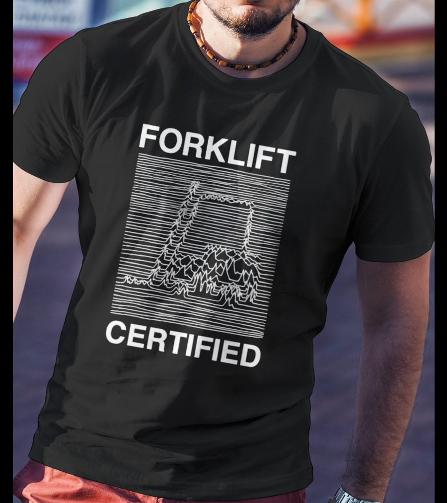 Forklift Certified Joy Division Unknown Pleasures T-Shirt