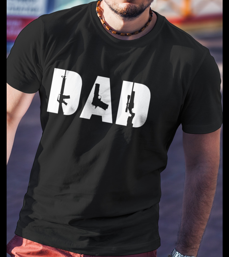2nd Amendment Dad Gun T-Shirt