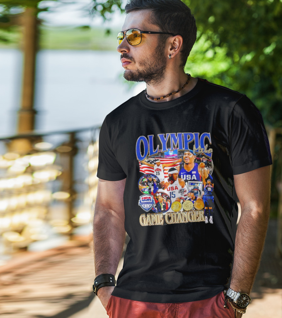 OLYMPIC Melo USA Basketball 15 Game Changer T-Shirt