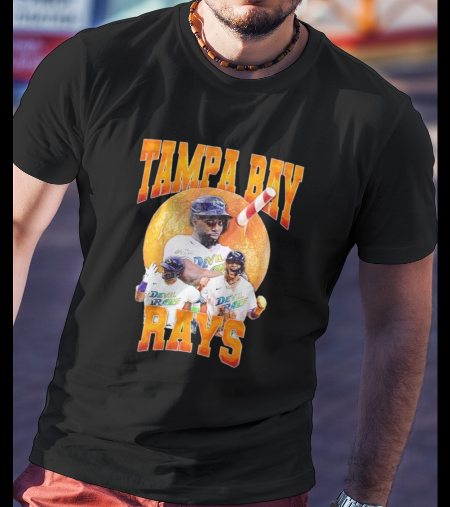 Tampa Bay Rays Randy Arozarena Devil Rays Baseball T-Shirt