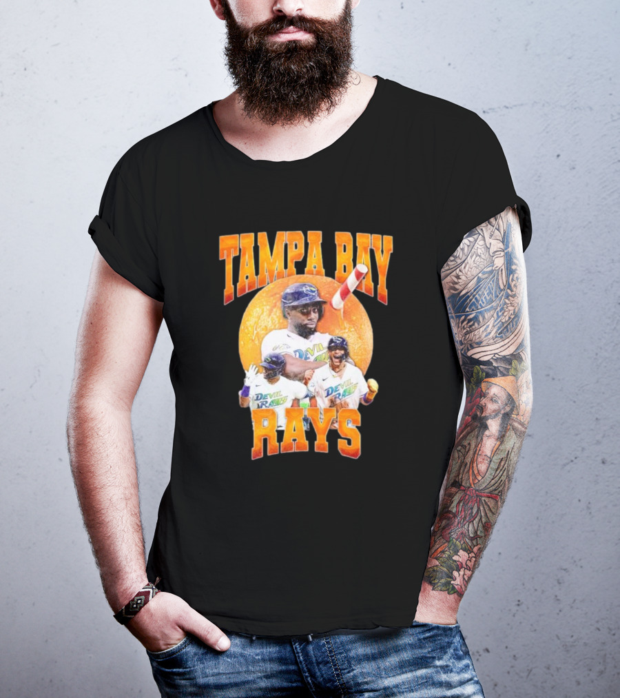 Tampa Bay Rays Randy Arozarena Devil Rays Baseball T-Shirt