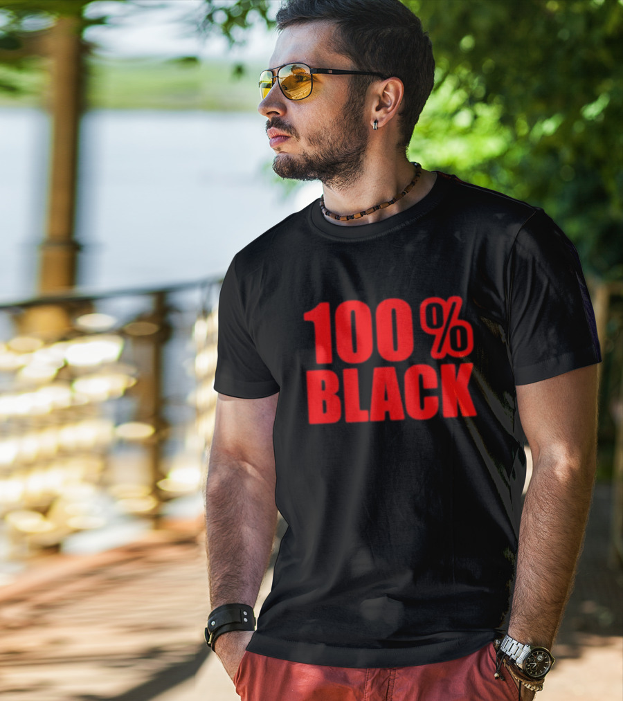 100% Black Morbid Knowledge T-Shirt