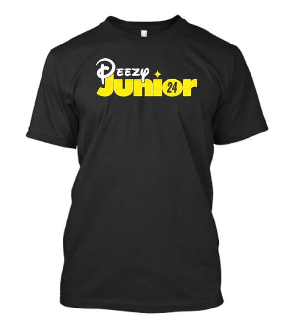 Peezy Junior 24 Disney Style Font T-Shirt