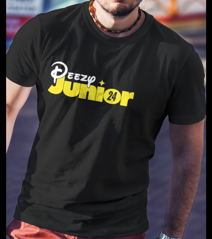 Peezy Junior 24 Disney Style Font T-Shirt