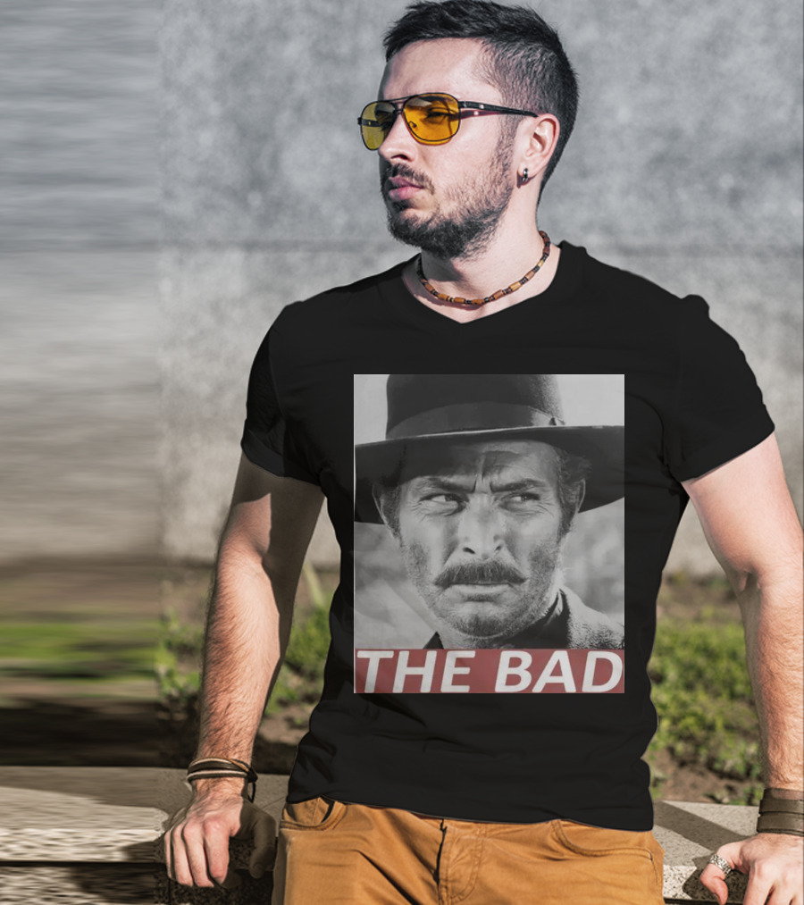 Lee Van Cleef The Bad Vintage Western T-Shirt
