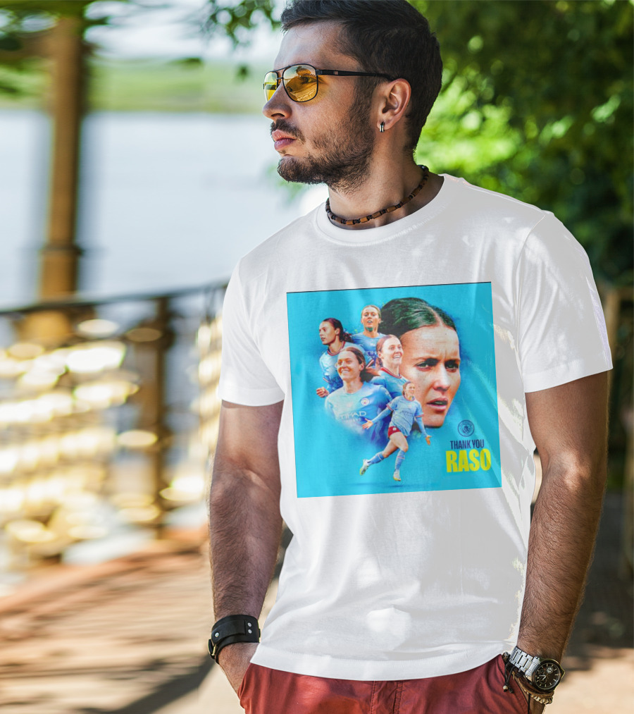 Thank You Raso Hayley Manchester City Etihad T-Shirt